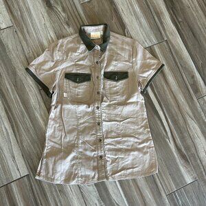 Short Sleeve Button Down